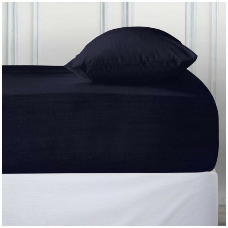 11111009 percale deep ftd sheet king navy 1 2