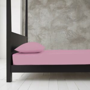 11138433 new diamond fitted sheet single pink 1 1