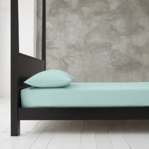 11138518 new diamond fitted sheet double aqua 1 1