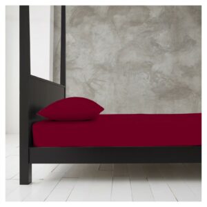 11138723 new diamond fitted sheet double red 1 1