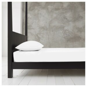 11138761 new diamond fitted sheet double white 1 1