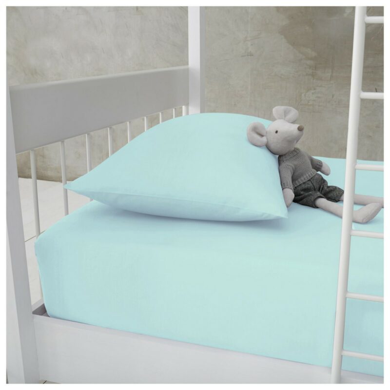 11143550 new diamond fitted sheet bunk bed aqua 1 1