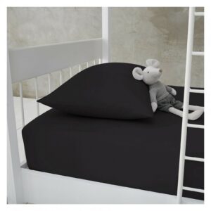 11143574 new diamond fitted sheet bunk bed black 1 1