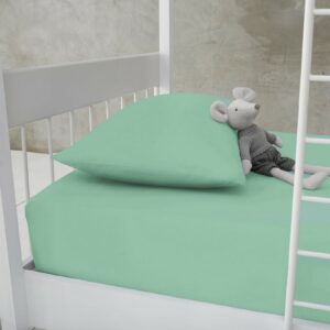 11143734 new diamond fitted sheet bunk bed peppermint 1 1