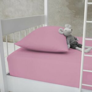 11143758 new diamond fitted sheet bunk bed pink 1 1
