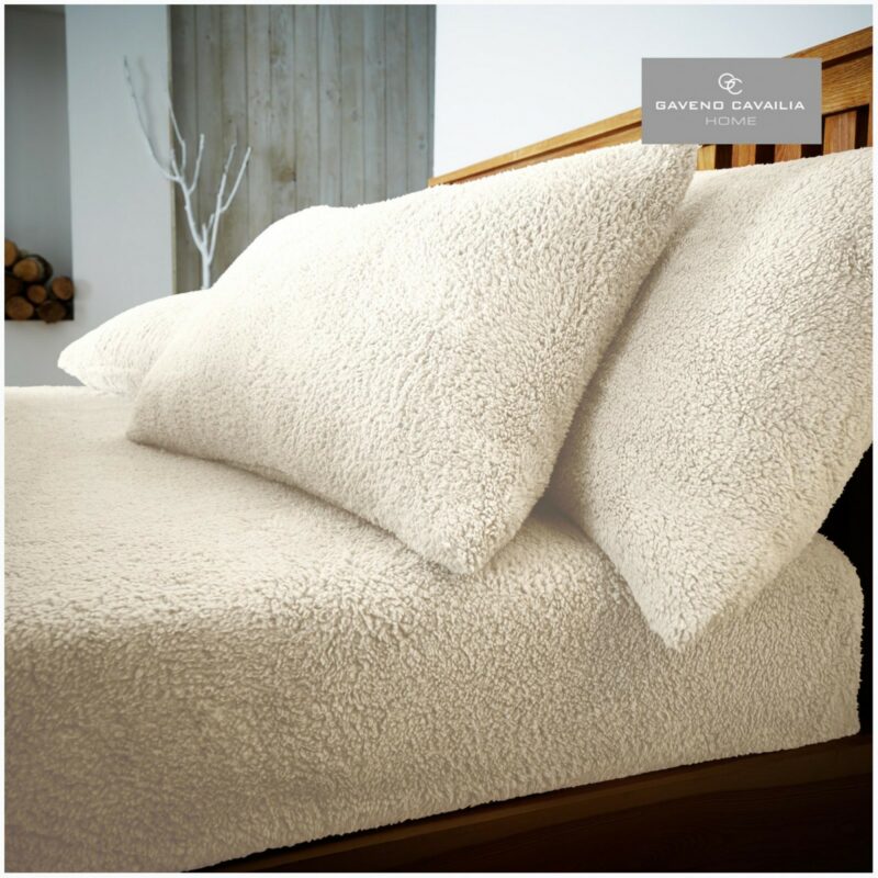 11158950 teddy pillow case cream 1 1