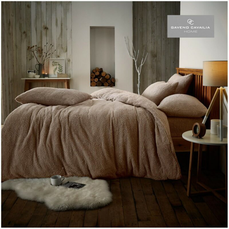 11159179 teddy plain duvet set king mink 1 1