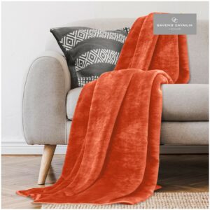 11161639 mink fur throw 200x240 orange 1 1