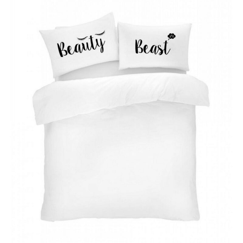 Novelty Beauty & Beast Pillowcase
