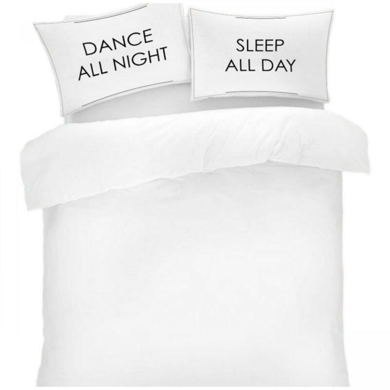Novelty Sleep All Night Pillowcase
