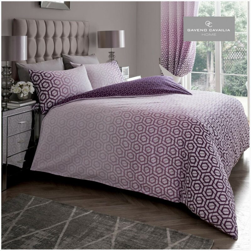 11356998 printed duvet set ohari ombre single purple 1 1