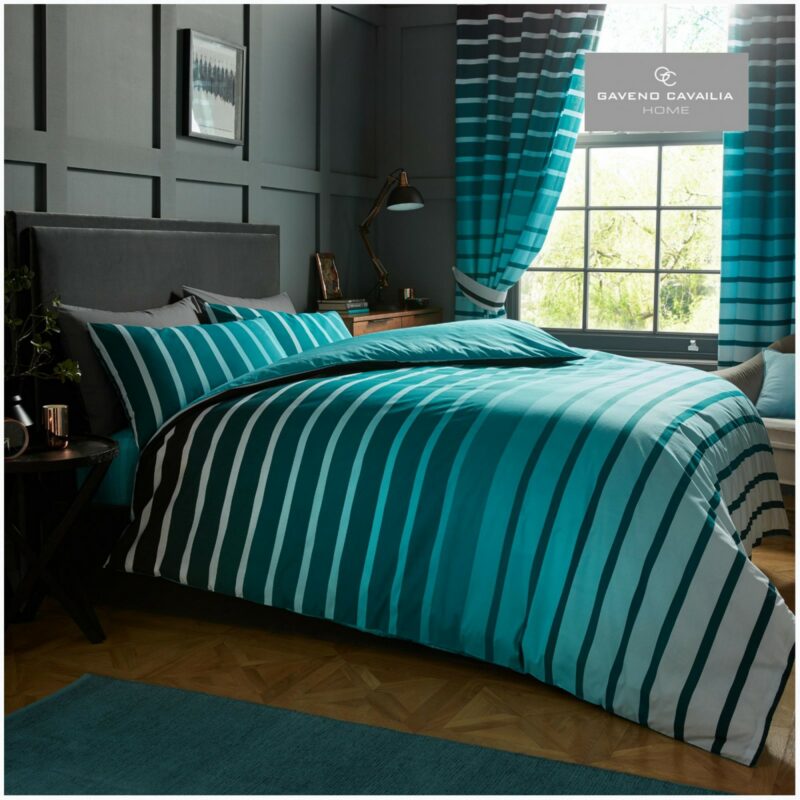 11357766 printed duvet set oscar double teal 1 1