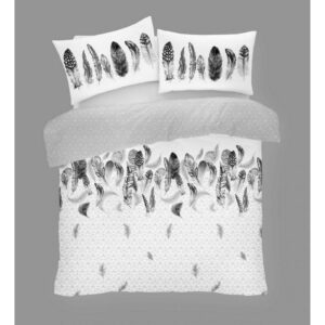 11357865 printed duvet set feathers king white 1 1