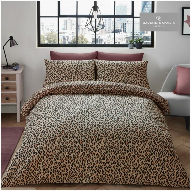 11359418 printed duvet set leopard skin double natural 1 1