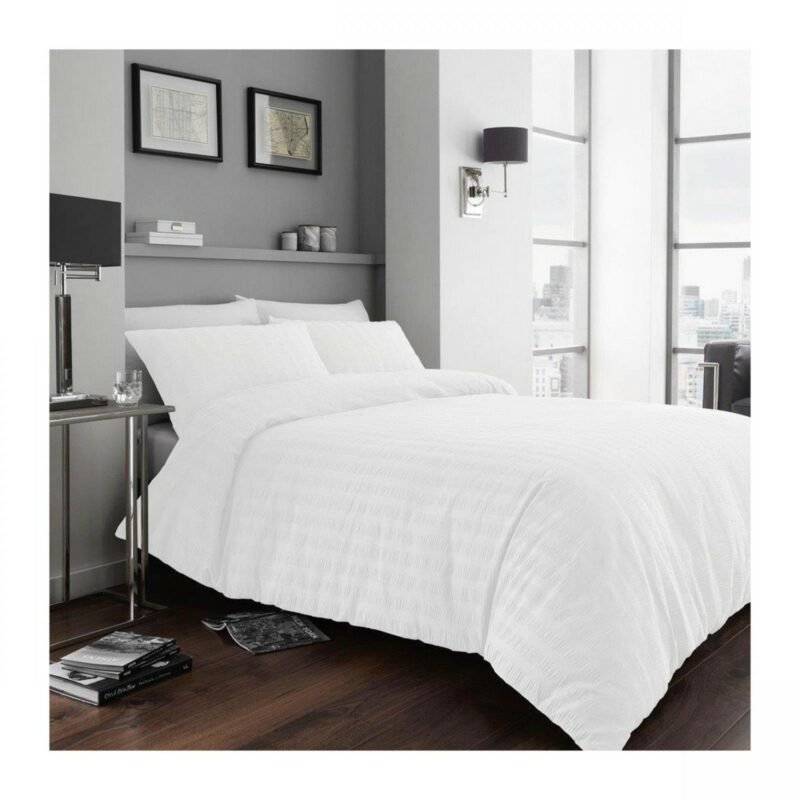 11361046 gc home duvet set seer sucker single white 1 2