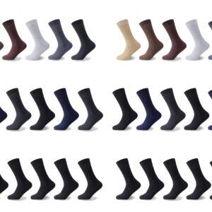 12pk Mens 100% Cotton Socks