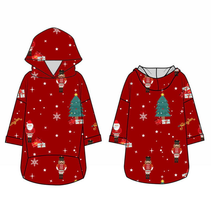 Xmas Hoodie – Nutcracker Hoodie Red