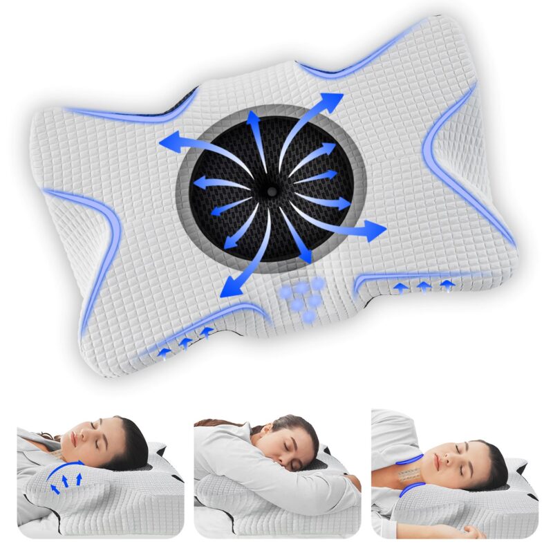 Ergonomic Cervical Memory Foam Pillow