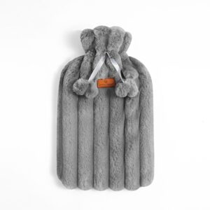 Rabbit Fur Hot Water Bottle