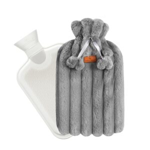 Rabbit Fur Hot Water Bottle