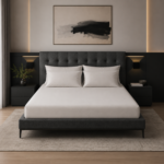 200 TC Egyptian Cotton Deep Fitted Sheet - White