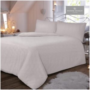 Flannel Plain Duvet Set