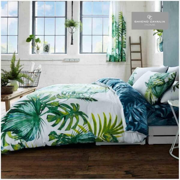 Tropical Leaf Duvet Set - Image 3