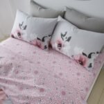 3D Digital Poppy Printed Duvet Set - Image 3