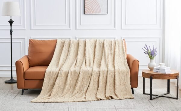 Everly Jacquard Throw - Image 2