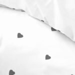 Embroidered Heart Duvet Cover - Image 2