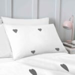 Embroidered Heart Duvet Cover - Image 3