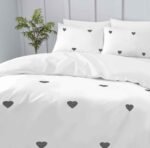 Embroidered Heart Duvet Cover - Image 4