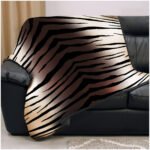 New Tiger Skin Throw