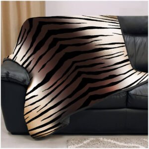 New Tiger Skin Throw