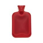 Red Rubber Hot Water Bottle - Image 4