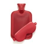 Red Rubber Hot Water Bottle - Image 3