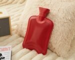 Red Rubber Hot Water Bottle - Image 2