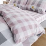 Sunny Gingham Check Printed Duvet Set - Image 3