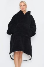 Teddy Plain Hoodie - Image 5
