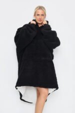 Teddy Plain Hoodie - Image 4