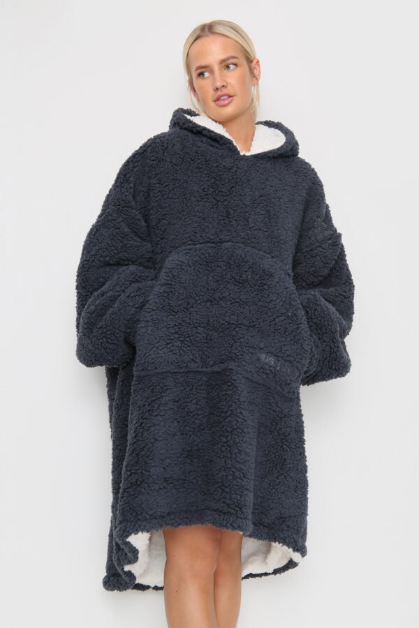 Teddy Plain Hoodie - Image 8