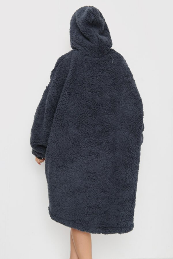 Teddy Plain Hoodie - Image 11