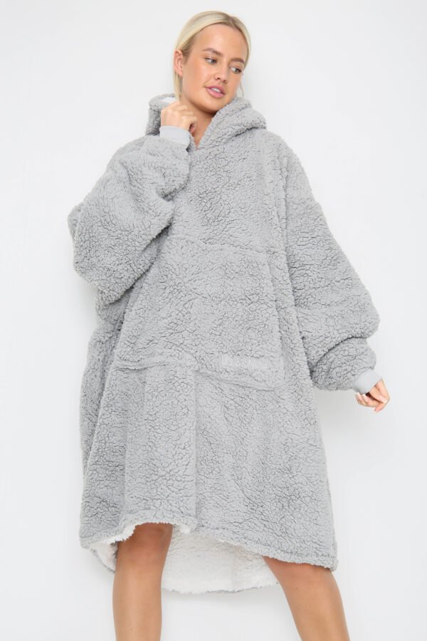 Teddy Plain Hoodie - Image 15