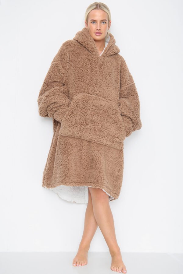 Teddy Plain Hoodie - Image 18