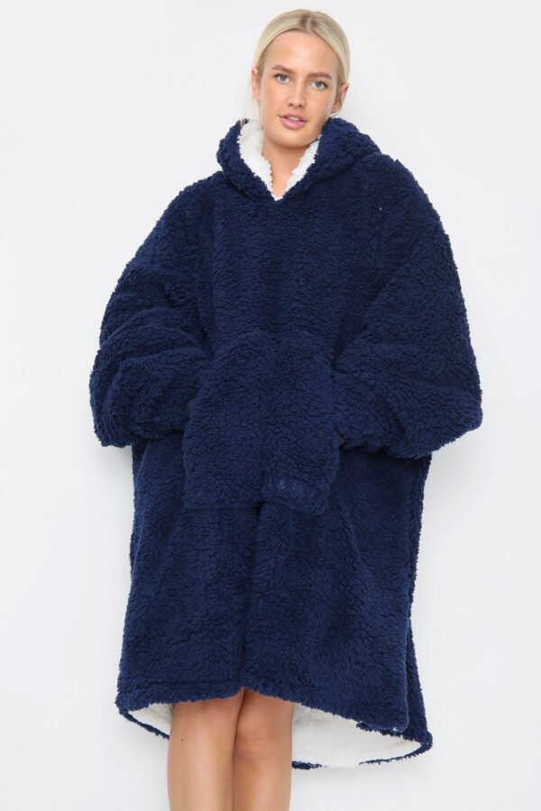 Teddy Plain Hoodie - Image 23