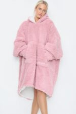 Teddy Plain Hoodie - Image 29