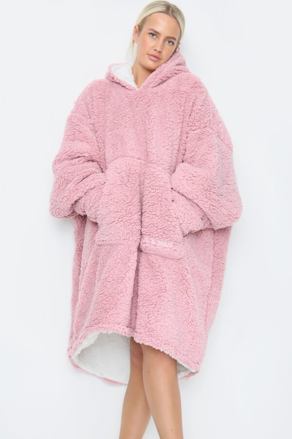 Teddy Plain Hoodie - Image 29