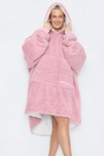Teddy Plain Hoodie - Image 31
