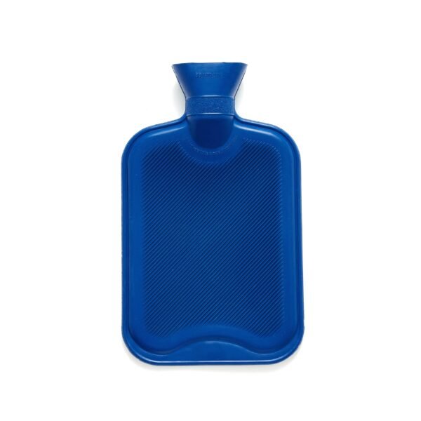 Blue Rubber Hot Water Bottle - Image 5
