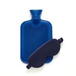 Blue Rubber Hot Water Bottle - Image 4